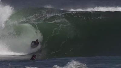 Matias Diaz Bodyboarding at Java for Inverted Bodyboarding