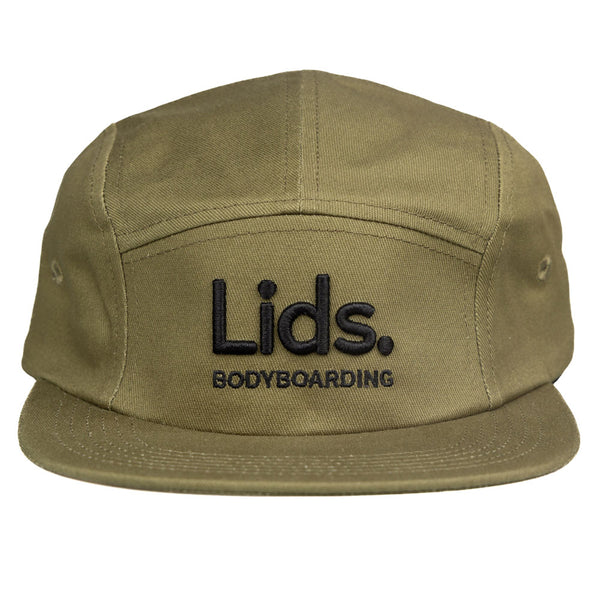 Lids 5 Panel Cap - Khaki