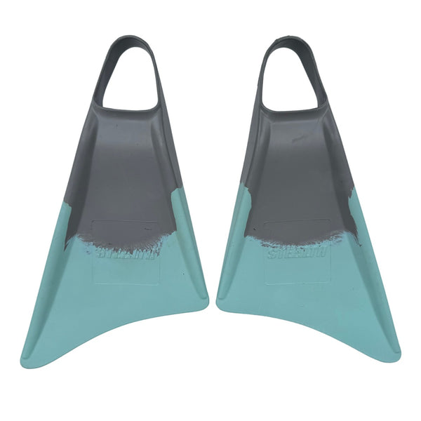 Stealth S1 Super Soft Fins - Grey/ Ice Blue