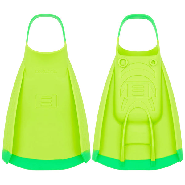 DMC Repellor Fins - Yellow/ Green