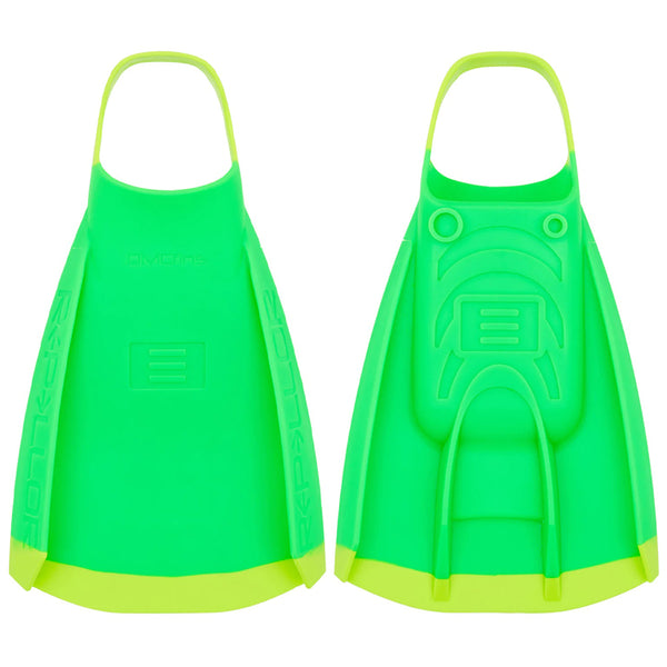 DMC Repellor Fins - Green/ Yellow