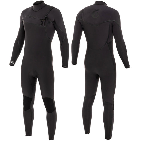 Nymph Wetsuits 3/2mm Yulex Chestzip Steamer - Anthracite Grey