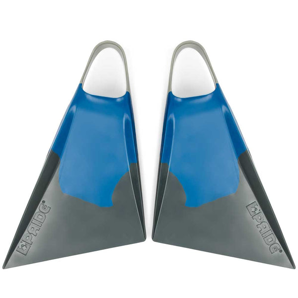 Vulcan V3 Fins - (Royal Blue/ Dark Grey/ Grey)