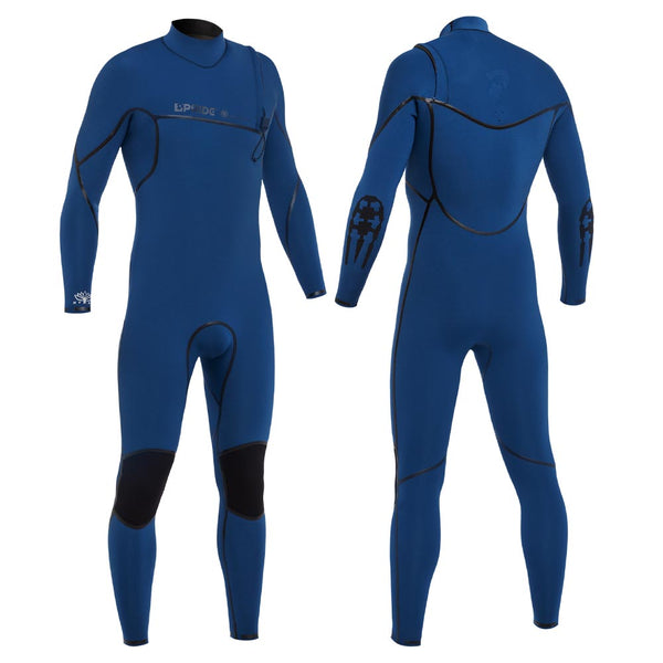 Nymph Wetsuits 4/3mm Yulex Zipperless Steamer - Navy Blue