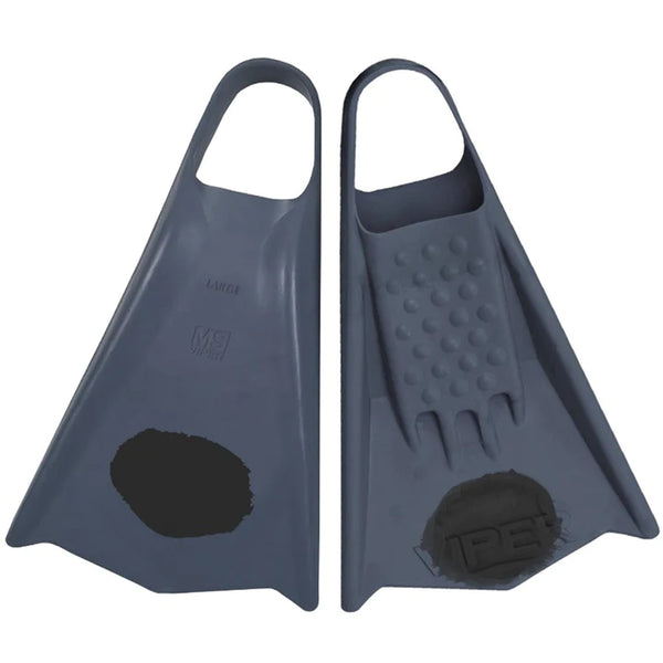 MS Viper Fins - Charcoal/ Black Dot