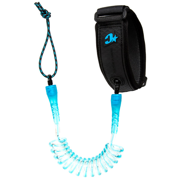 Creatures of Leisure Reliance Bicep Leash - Cyan Blue/ Black