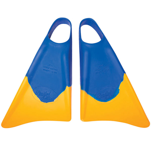 Limited Edition Fins - Blue/ Yellow