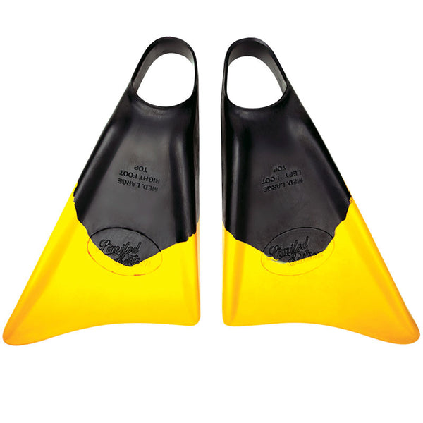 Limited Edition Fins - Black/ Yellow