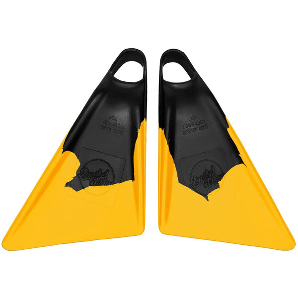 Limited Edition Sylock Fins - Black/ Gold