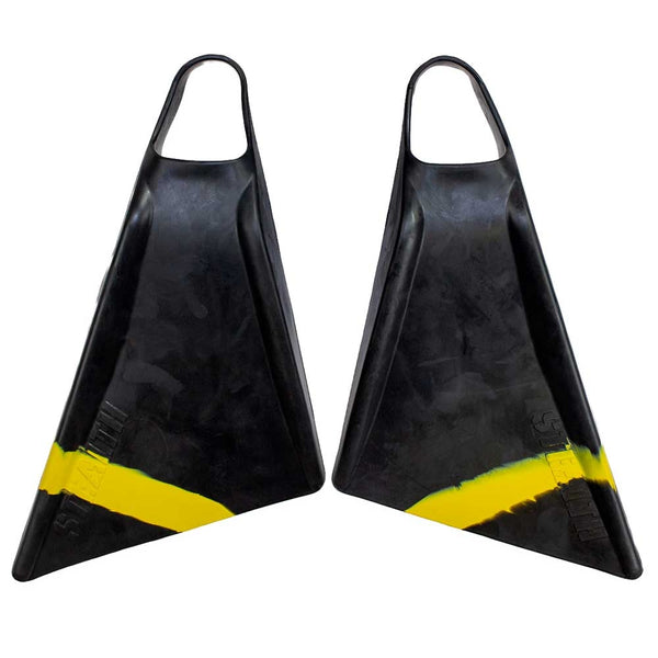 Stealth S2 Pinnacle Fins - Black/ Fluro Yellow