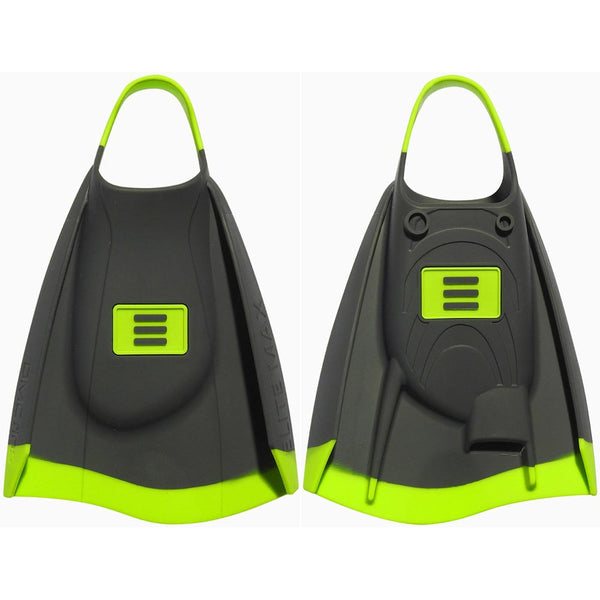 DMC Elite Max Fins - Charcoal/ Fluro